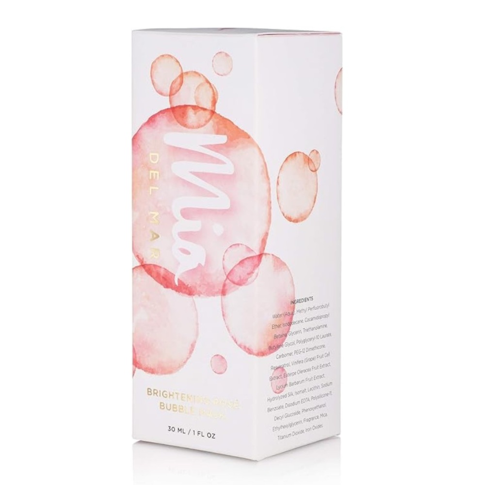 Mia Del Mar Brightening Rose Bubble Cleanser